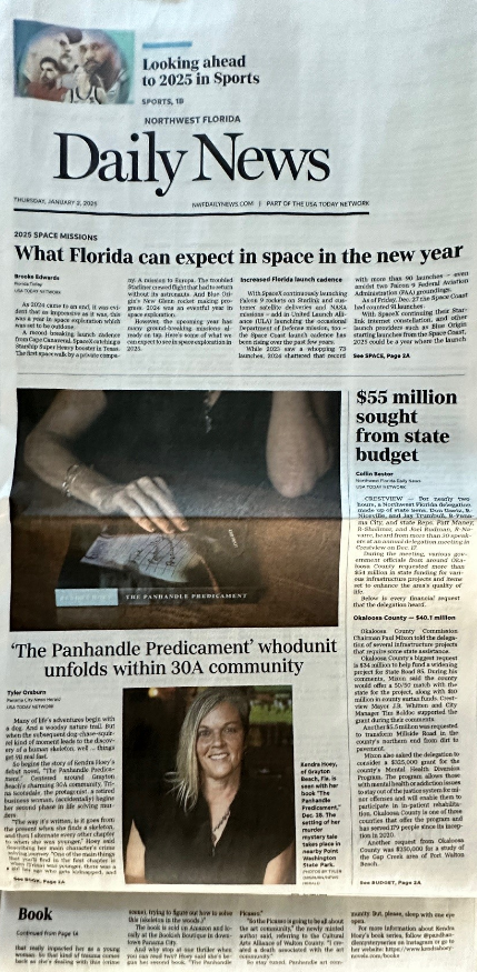 Kendra Hoey featured in local newspaper